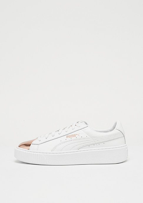 puma basket platform damen metallic puma basket platform damen metallic