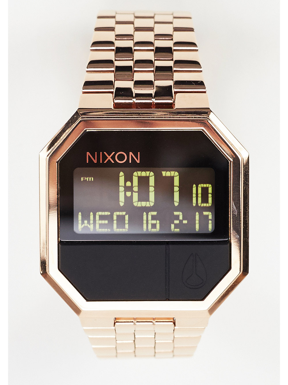 nixon rerun rose gold