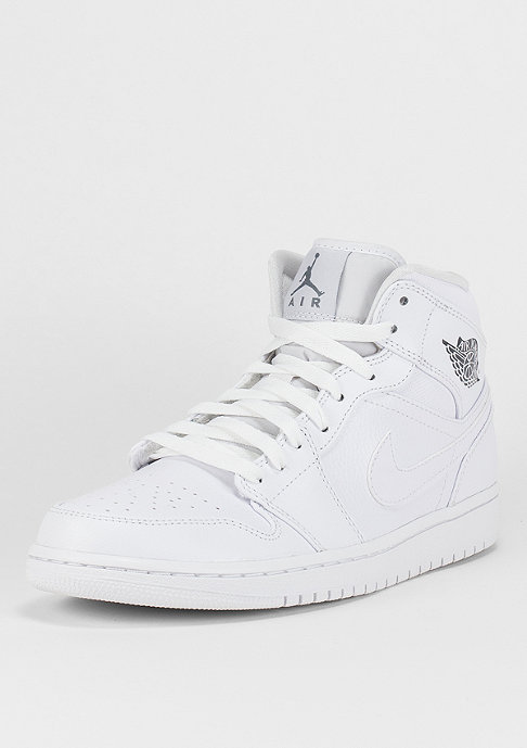 Nike Air Jordan 1 Mid Weiß Nike Air Jordan 1 Mid Weiß