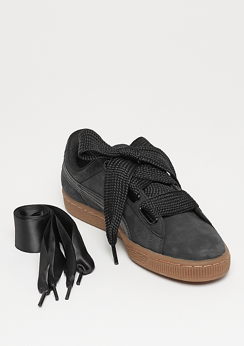 puma basket heart perf gum puma basket heart perf gum