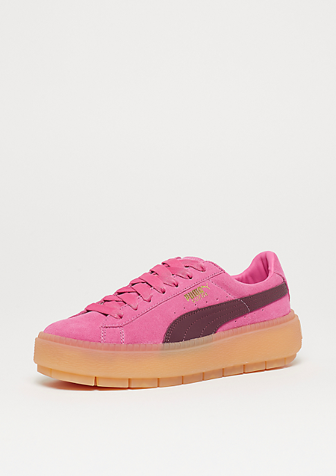 puma platform rose