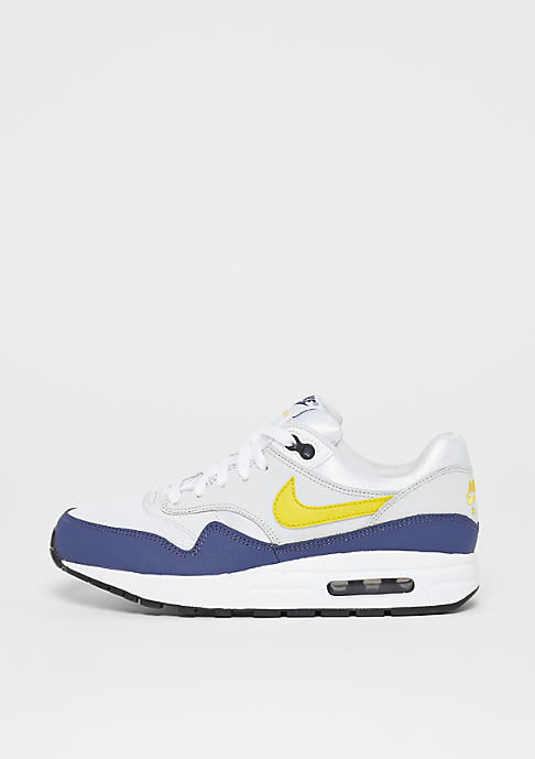 Commander NIKE Air Max 1 (GS) white/tour yellow-bleu recall chez SNIPES NIKE Air Max 1 (GS) white/tour yellow-bleu recall