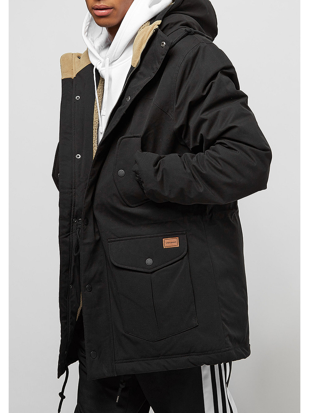 Volcom online shopping Volcom Clothing is the righteous blend of liberation, innovation and experimentation. Tactics carries a huge selection of Volcom apparel, including Volcom brand jeans and shirts, hoodies, t-shirts, boardshorts, snowboard jackets, snowboard pants, dresses, hats, beanies and accessories.