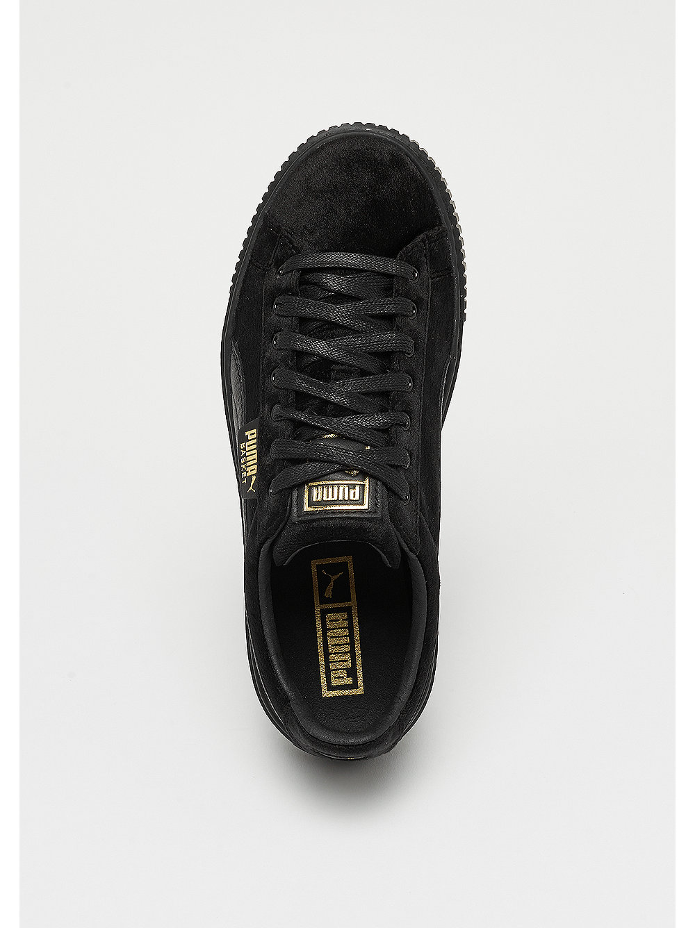 puma platform velvet black puma platform velvet black