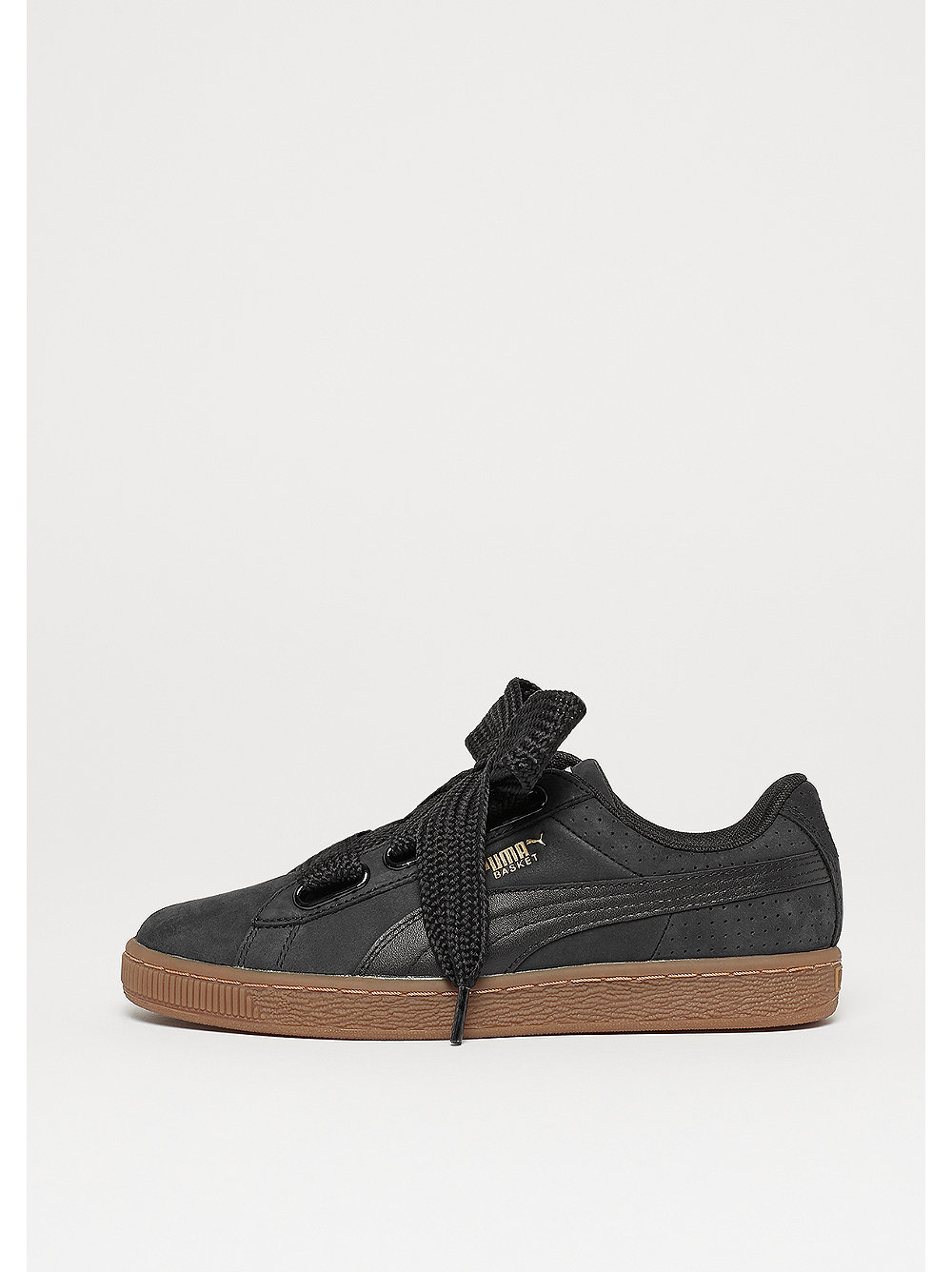 puma basket heart perf gum puma basket heart perf gum