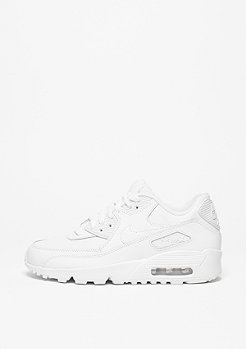 NIKE Schuh Air Max 90 Leather white/white (GS) 