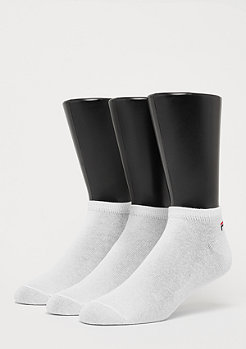 Fila Unisex Invisible Socks 3-Pack white 
