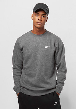 NIKE FLC Club charcoal heather/white 