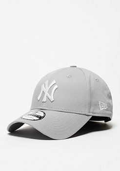 New Era Baseball-Cap 9Forty League Basic MLB New York Yankees grey/white 