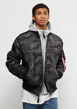 Alpha Industries MA-1 D-Tec black camo 