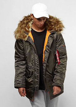 Alpha Industries N3B VF 59 dark olive camo 
