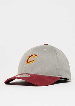 Mitchell & Ness Hyper Tech Wool Crown NBA Cleveland Cavaliers grey/burgundy 