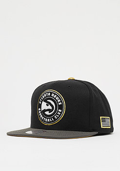 Mitchell & Ness Gold Tip NBA Atlanta Hawks black 