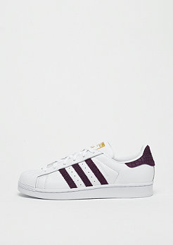 adidas Superstar white/red night/gold metallic 