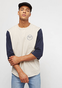 Brixton Wheeler Henley stone navy 