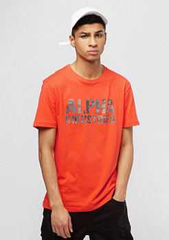 Alpha Industries Camo Print flame orange 