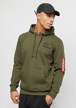 Alpha Industries Red Stripe dark green 