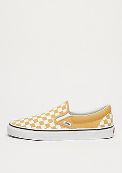 VANS UA Classic Slip-On (Checkerboard) ochre/true white 