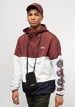 The Hundreds Overland Anorak burgundy 