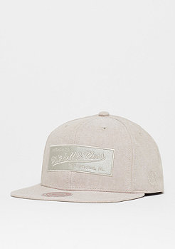 Mitchell & Ness Chambray Box Logo white 