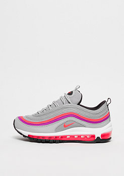 NIKE Wmns Air Max 97 wolf grey/solar red-vivid purple-black 