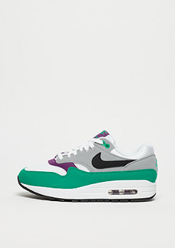 NIKE Wmns Air Max 1 white/black-wolf grey-clear emerald 