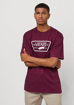 VANS Full Patch burgundy/white 