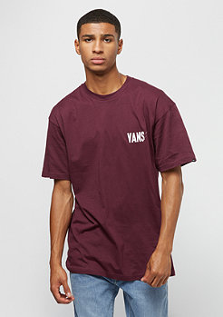 VANS Cracked Pavement burgundy 