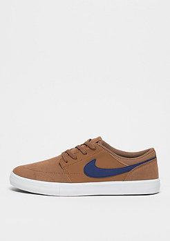 NIKE SB Solarsoft Portmore II lt british tan/blue void/black 