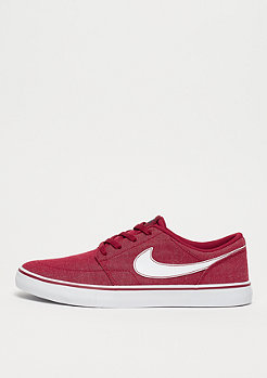NIKE SB Solarsoft Portmore II Canvas Premium red crush/white/white 