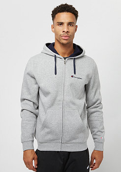 Champion American Classics Zip light grey heather/navy 