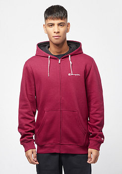 Champion American Classics Zip bordeaux/heather black 