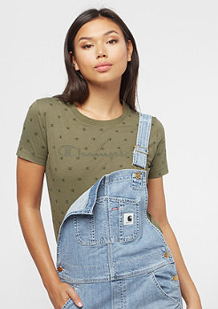 Champion American Classics Crew Tee AOP dark green/multicolor 