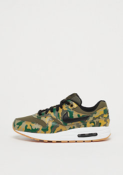 NIKE Air Max 1 Print (GS) medium olive/black-neutral olive-fir 