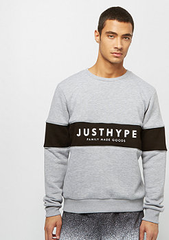 Hype Piping Stripe grey black 