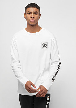 Timberland SLS LS Seasonal Logo white 