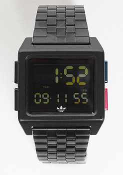 adidas Archive_M1 all black blue red 
