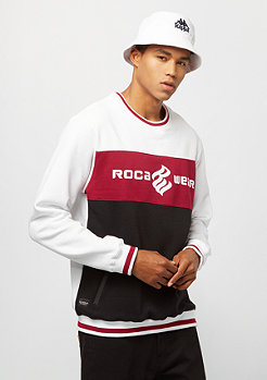 Rocawear Color Block Crewneck white 