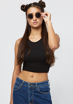 Urban Classics Ladies Rib Cropped Top black 