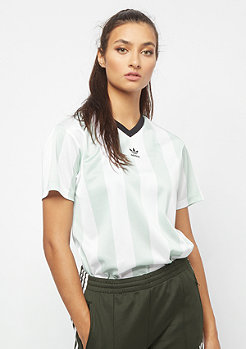 adidas T-Shirt white/ash green 