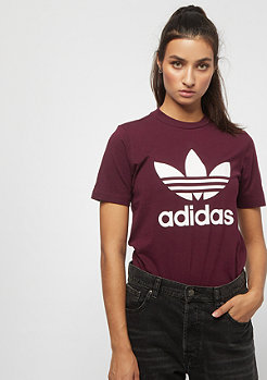 adidas Trefoil maroon 