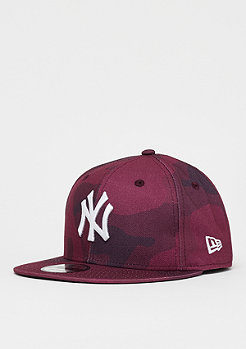 New Era 9Fifty MLB New York Yankees Camo Color maro cmo/opt wht 
