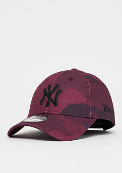 New Era 9Forty MLB New York Yankees Camo Color maroon camo/black 