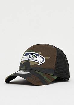 New Era 9Forty NFL Seattle Seahawks Camo Trucker woodland camo 