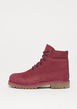 Timberland 6'' Premium Waterproof burgundy 
