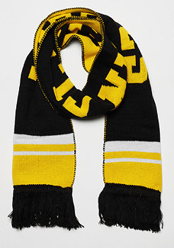 Urban Classics Fan Scarf black/ chromeyellow 