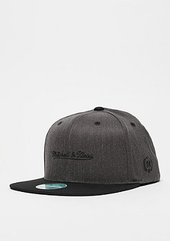 Mitchell & Ness 2Tone Logo 110 Flat Snap black/charcoal 