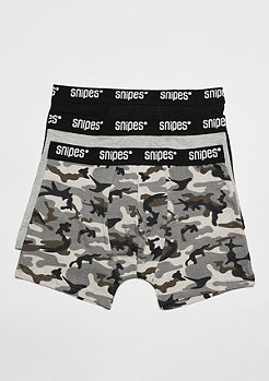 SNIPES Jersey 3er camo/black/grey 
