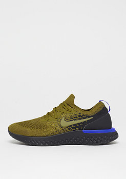 NIKE Running Epic React Flyknit olive flak/olive flak/black/hyper royal 