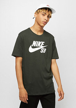 NIKE SB SB Logo sequoia/sequoia/white 